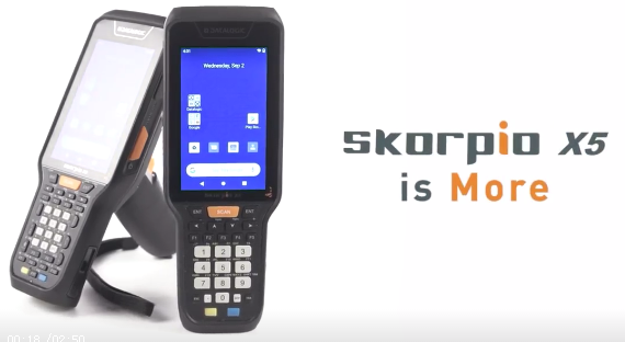 重磅來襲|Skorpio X5移動終端 - 增強可追溯性，提高生產(chǎn)力！